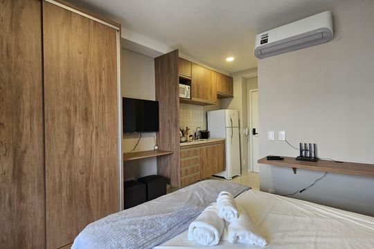 Studio de kitnet/studio para alugar com 1 quarto, 24m² em Liberdade, São Paulo