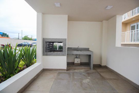 Área comum - Churrasqueira de apartamento para alugar com 1 quarto, 28m² em Morumbi, São Paulo