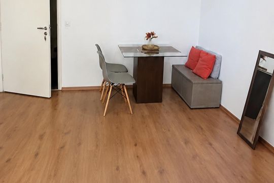 Sala de apartamento para alugar com 2 quartos, 52m² em Jardim Brasil (Zona Norte), São Paulo