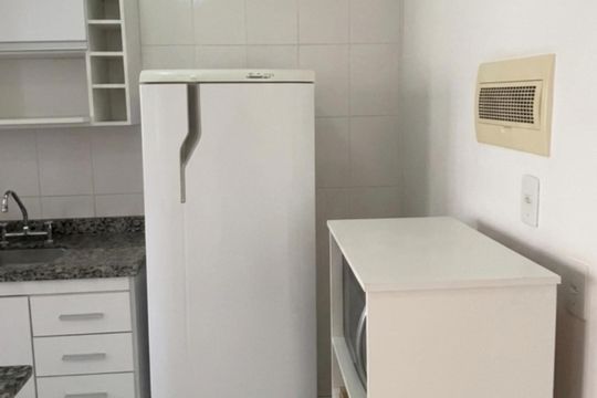 Cozinha de apartamento à venda com 2 quartos, 52m² em Jardim Brasil (Zona Norte), São Paulo