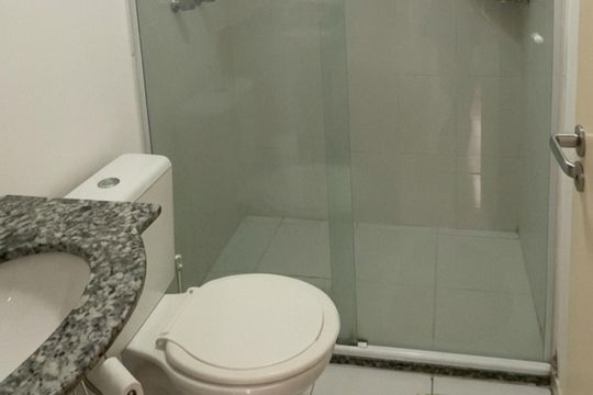 Banheiro de apartamento para alugar com 2 quartos, 52m² em Jardim Brasil (Zona Norte), São Paulo