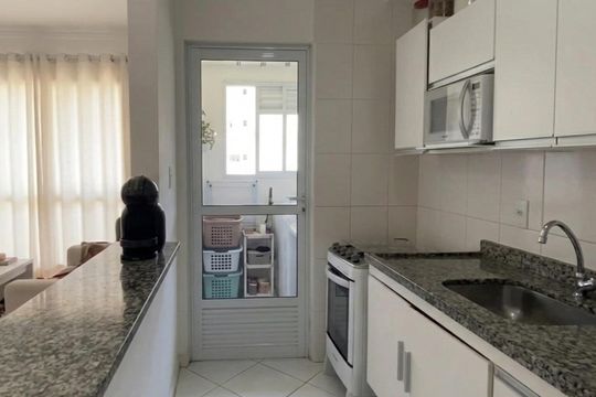 Cozinha de apartamento à venda com 2 quartos, 52m² em Jardim Brasil (Zona Norte), São Paulo