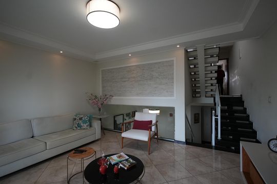 Sala de casa à venda com 3 quartos, 250m² em Vila Alpina, Santo André
