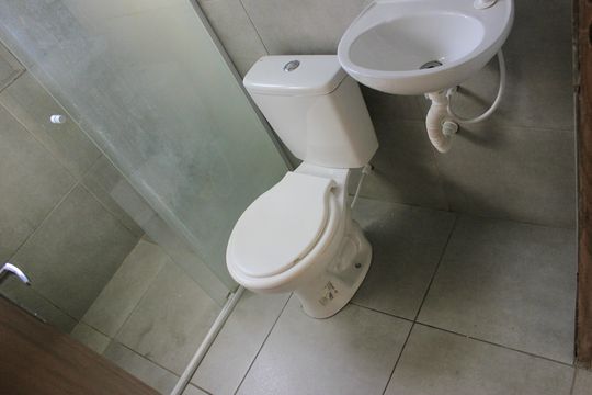 Banheiro  de casa para alugar com 2 quartos, 60m² em Vila Rio de Janeiro, Guarulhos