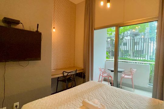Studio de kitnet/studio para alugar com 1 quarto, 25m² em Vila Madalena, São Paulo