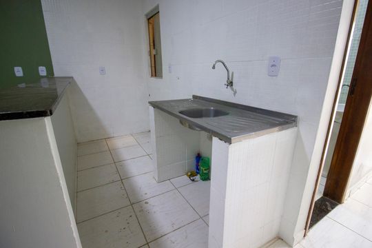 Sala -Cozinha de apartamento à venda com 2 quartos, 51m² em Qe 40, Brasília