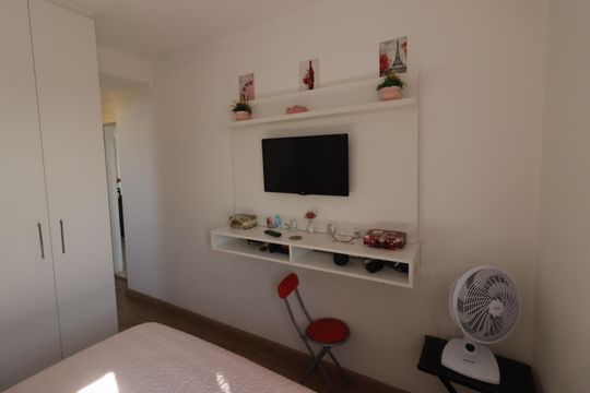 Suíte 1 de apartamento à venda com 3 quartos, 65m² em Presidente Altino, Osasco