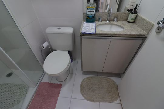 Banheiro 2 de apartamento à venda com 3 quartos, 65m² em Presidente Altino, Osasco