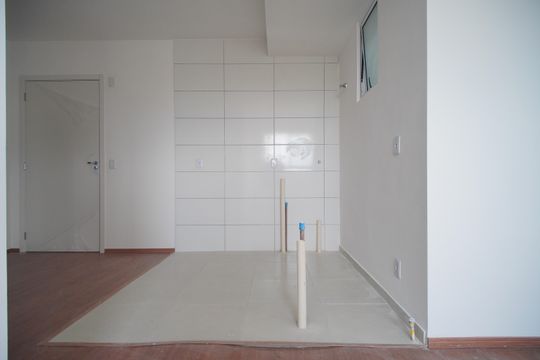 Cozinha de apartamento para alugar com 2 quartos, 47m² em Nova Sapucaia, Sapucaia do Sul