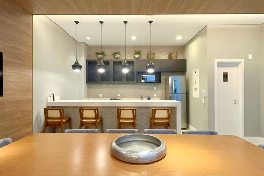 Salão de Festas de apartamento à venda com 2 quartos, 70m² em Sumarezinho, São Paulo