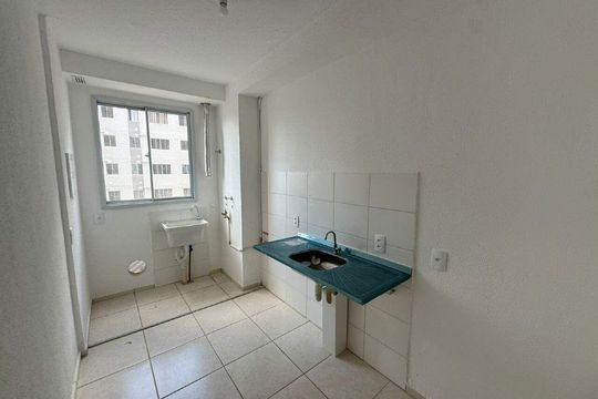 Cozinha de apartamento à venda com 3 quartos, 65m² em Jk, Contagem