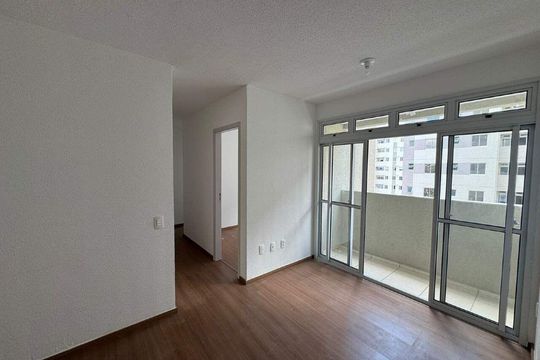 Sala de apartamento à venda com 3 quartos, 65m² em Jk, Contagem
