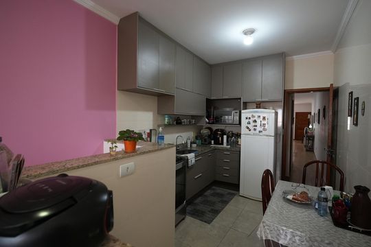 Cozinha de casa à venda com 3 quartos, 166m² em Campestre, Santo André