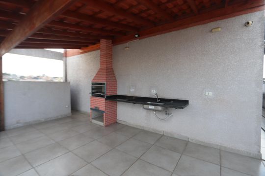 Área comum - Churrasqueira de apartamento para alugar com 1 quarto, 39m² em Vila Nova York, São Paulo
