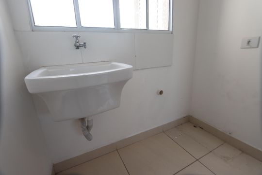 Detalhe - Área de Serviço de apartamento para alugar com 1 quarto, 39m² em Vila Nova York, São Paulo