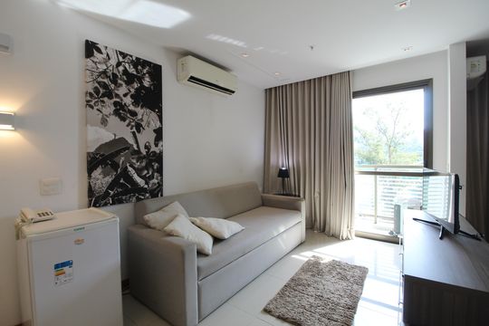 Sala de apartamento à venda com 1 quarto, 36m² em Jacarepaguá, Rio de Janeiro