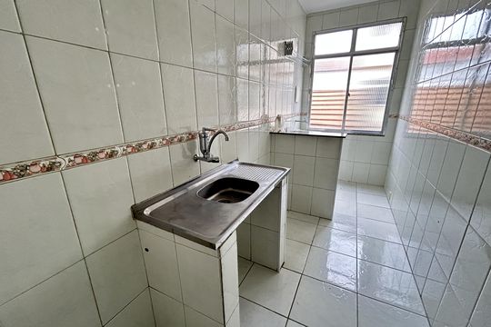 Cozinha de apartamento à venda com 1 quarto, 40m² em Engenho de Dentro, Rio de Janeiro