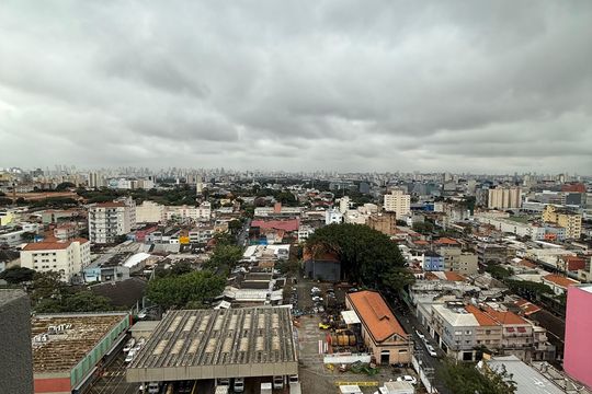 Vista do quarto de apartamento para alugar com 1 quarto, 25m² em Centro Histórico de São Paulo, São Paulo