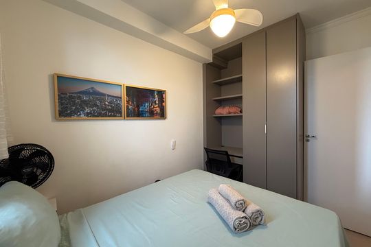 Quarto de apartamento para alugar com 1 quarto, 25m² em Centro Histórico de São Paulo, São Paulo
