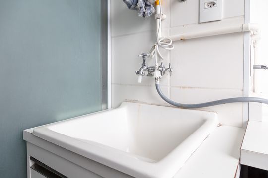 Área de Serviço de apartamento à venda com 2 quartos, 42m² em Vila Galvão, Guarulhos