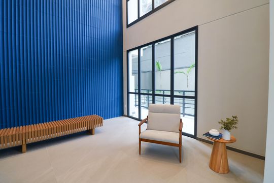Área comum de kitnet/studio à venda com 1 quarto, 24m² em Vila Cordeiro, São Paulo