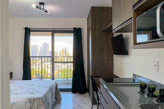 Studio de kitnet/studio à venda com 1 quarto, 24m² em Vila Cordeiro, São Paulo