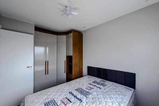 Quarto 1 de apartamento para alugar com 2 quartos, 38m² em Quarta Parada, São Paulo