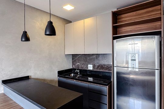 Cozinha de apartamento para alugar com 2 quartos, 38m² em Quarta Parada, São Paulo