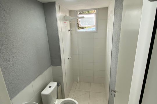 Banheiro de apartamento à venda com 2 quartos, 35m² em Cidade São Mateus, São Paulo