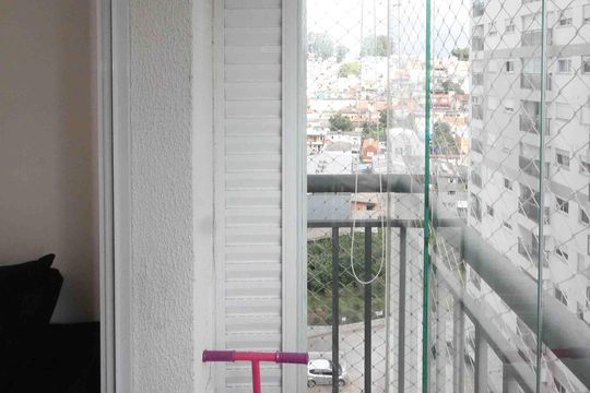Varanda da Sala de apartamento à venda com 2 quartos, 38m² em Vila Formosa, São Paulo