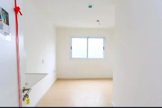 Cozinha de kitnet/studio para alugar com 1 quarto, 17m² em Vila Andrade, São Paulo