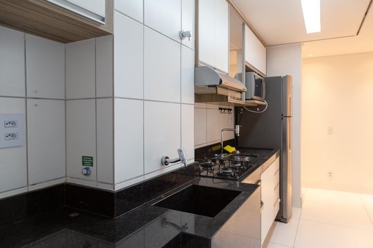 Cozinha e Área de Serviço de apartamento para alugar com 2 quartos, 52m² em Vila Bremen, Guarulhos