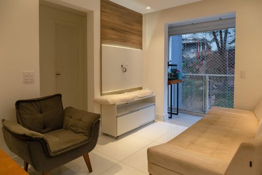 Sala de apartamento para alugar com 2 quartos, 52m² em Vila Bremen, Guarulhos
