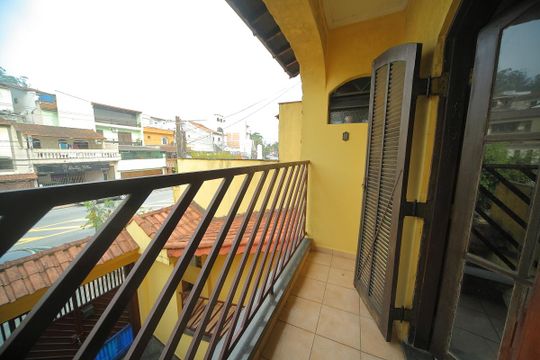 Varanda da Suíte  de casa à venda com 3 quartos, 298m² em Parque Terra Nova Ii, São Bernardo do Campo