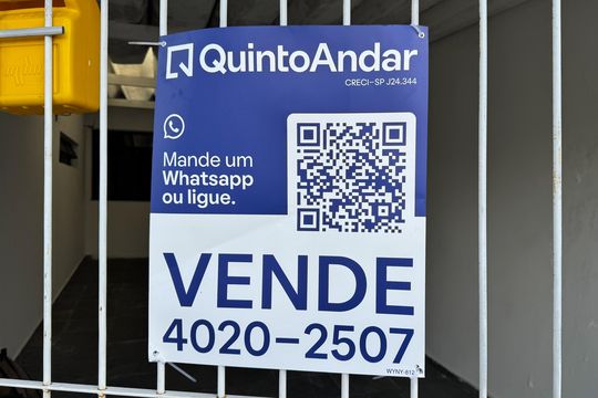 Placa  de casa à venda com 2 quartos, 114m² em Ferrazópolis, São Bernardo do Campo