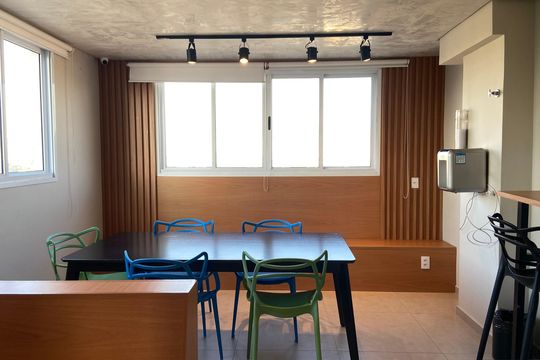 Área comum de apartamento para alugar com 1 quarto, 50m² em Vila Sonia, São Paulo