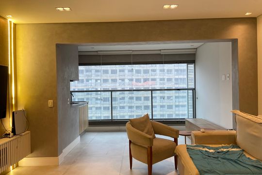 Sala de apartamento à venda com 2 quartos, 79m² em Butantã, São Paulo