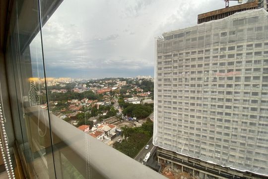 Varanda -vista de apartamento à venda com 2 quartos, 79m² em Butantã, São Paulo