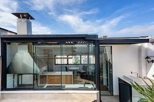 Área externa de apartamento à venda com 1 quarto, 84m² em Vila Madalena, São Paulo