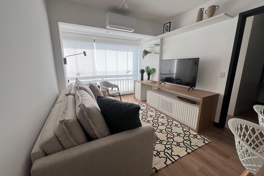 Sala de apartamento para alugar com 1 quarto, 39m² em Santana, São Paulo