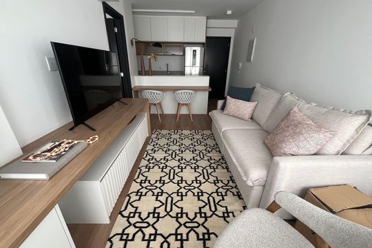 Sala de apartamento para alugar com 1 quarto, 39m² em Santana, São Paulo