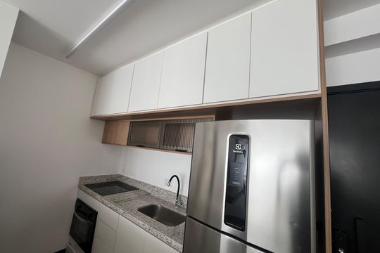 Cozinha de apartamento para alugar com 1 quarto, 39m² em Santana, São Paulo