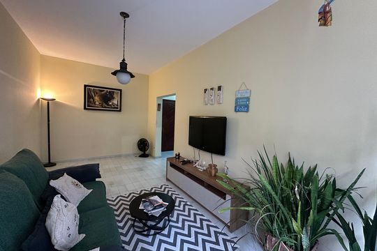 Sala de apartamento para alugar com 3 quartos, 138m² em Itararé, São Vicente