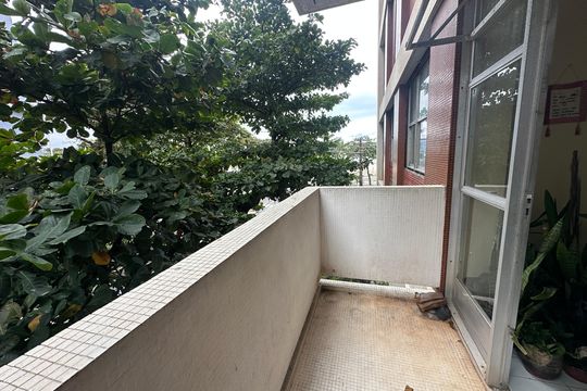 Varanda da Sala de apartamento para alugar com 3 quartos, 138m² em Itararé, São Vicente