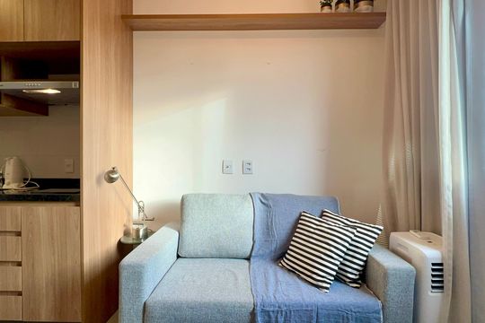 Sala de kitnet/studio para alugar com 1 quarto, 28m² em Pinheiros, São Paulo