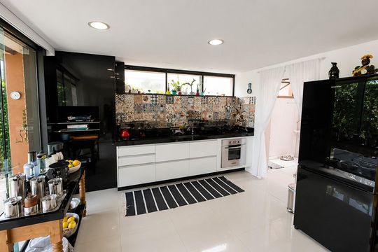 Cozinha de casa para alugar com 3 quartos, 200m² em Pedra Branca, Palhoça