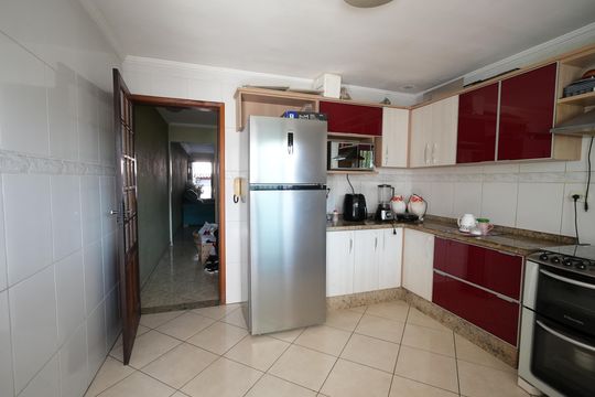 Cozinha de casa para alugar com 2 quartos, 165m² em Parque das Nações, Santo André