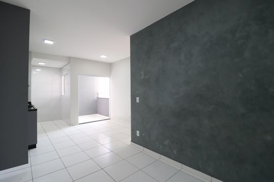 Sala de apartamento para alugar com 2 quartos, 51m² em Laranjeiras, Uberlândia