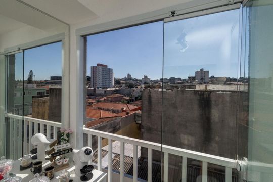 Área de Serviço vista de apartamento para alugar com 1 quarto, 32m² em Vila Santa Clara, São Paulo