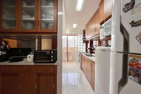 Cozinha de apartamento à venda com 2 quartos, 94m² em Botafogo, Rio de Janeiro